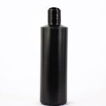 Botella Polietileno Negra 500ml